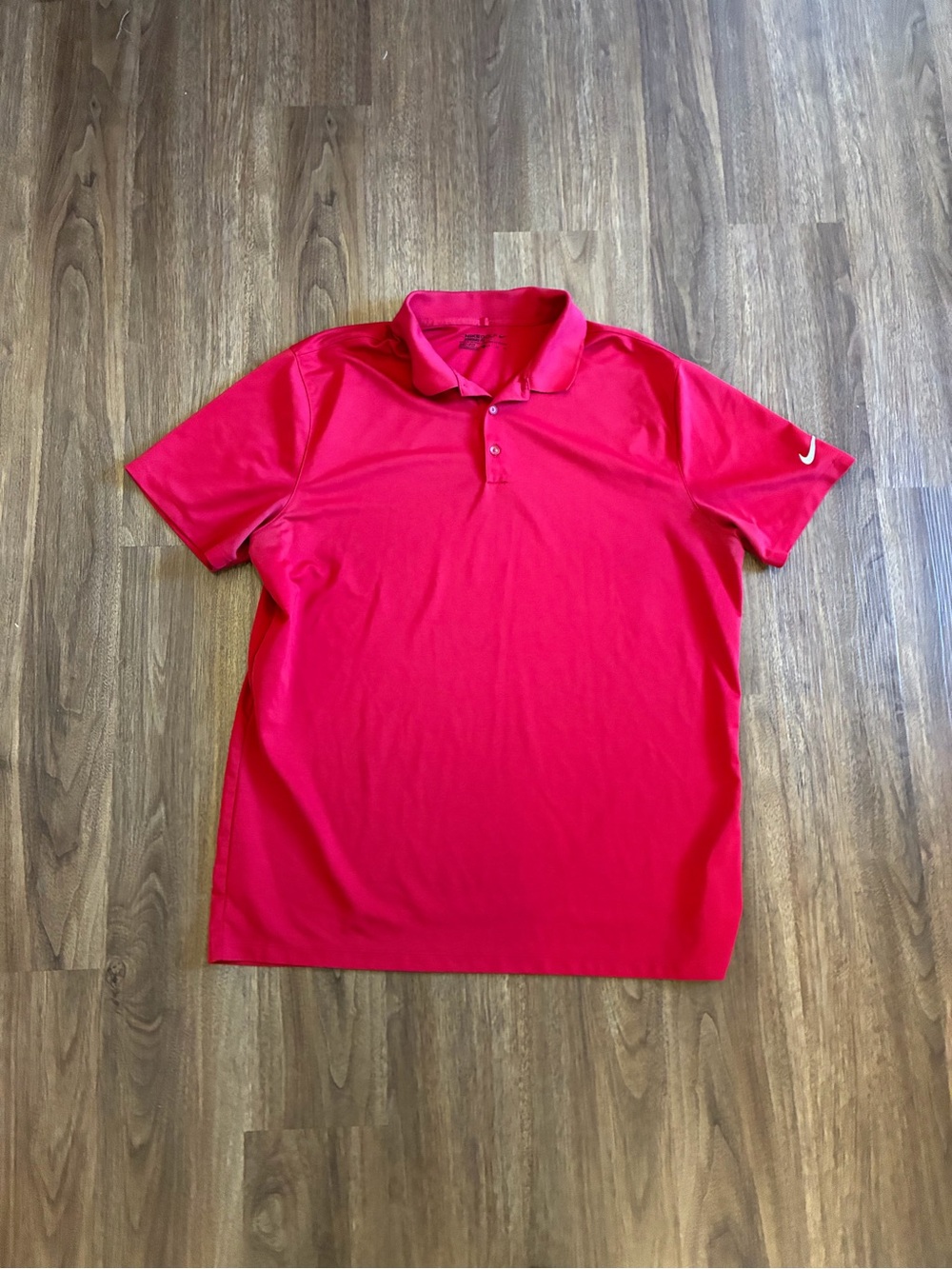 Nike Golf Mens Polo Shirt Red Size XL